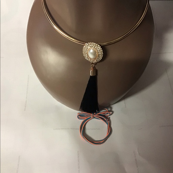 ❤️❤️3pcs Beautiful choker necklace pearl pendant drop - Picture 3 of 12